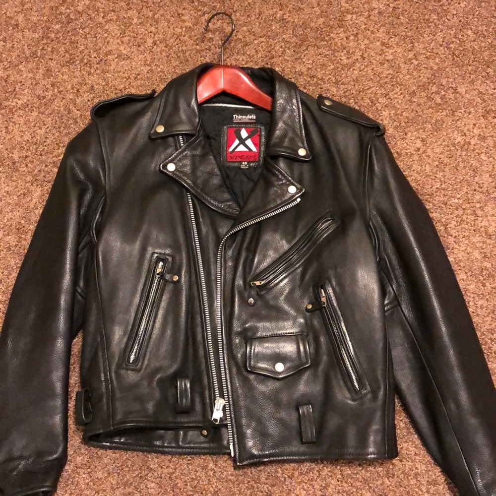 Wilson’s leather performance motorcycle jacket